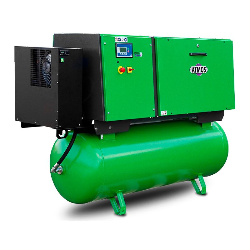 Винтовой маслозаполненный компрессор Atmos ALBERT E140-KRD-10 (бар)