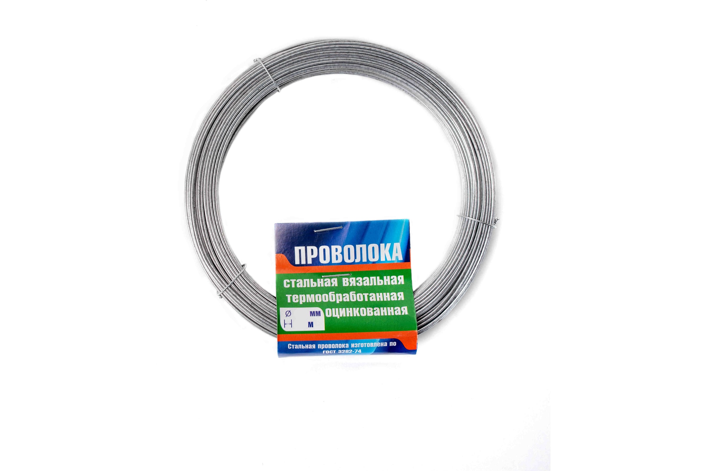 Атолл Проволока стальная оцинкованная вязальная 1,6 мм х 20 м 111-213