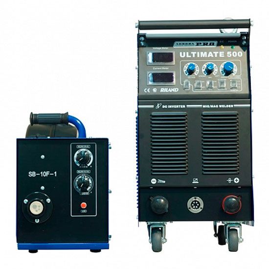 Сварочный полуавтомат Aurora ULTIMATE 500 INDUSTRIAL (горелка+подающий+провода)+ ат-т НАКС 2шт. - изображение 2