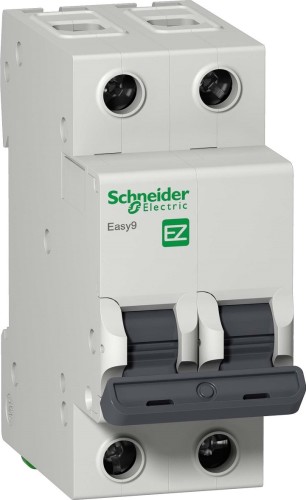 Автоматический выключатель SCHNEIDER ELECTRIC 6А Easy9 2P C 4,5 кA EZ9F34206