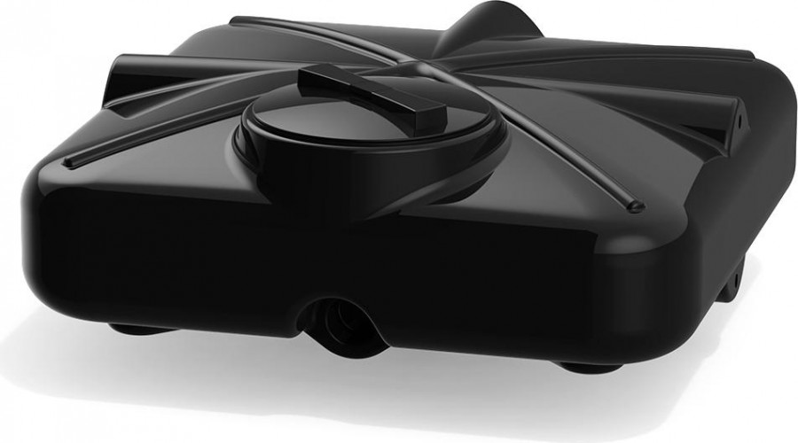 Бак для душа POLIMER GROUP «РОСА» 250л с крышкой DRS250S1