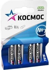 Батарейка КОСМОС LR034BL_CLASSIC (ААА) 4 шт. KOCLR034BL_CLASSIC