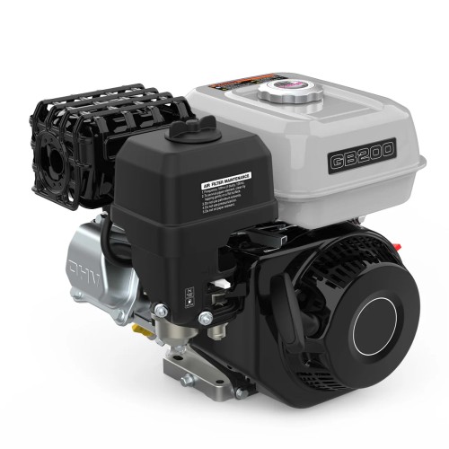 Бензиновый двигатель Evoline GB 200-4 6,5 л.с. (вал 22 мм, редуктор, сцепление) 1T90QW202EVO