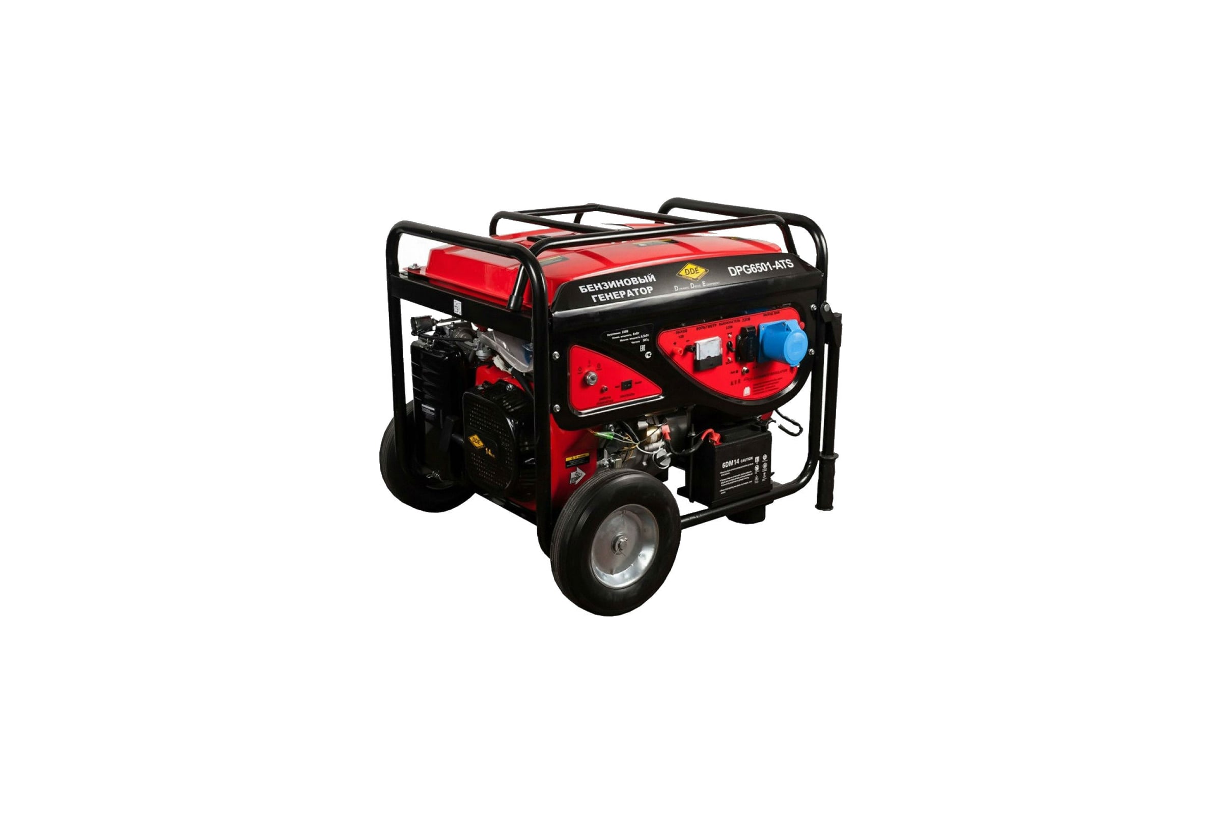 Бензиновый генератор DDE DPG6501E-ATS