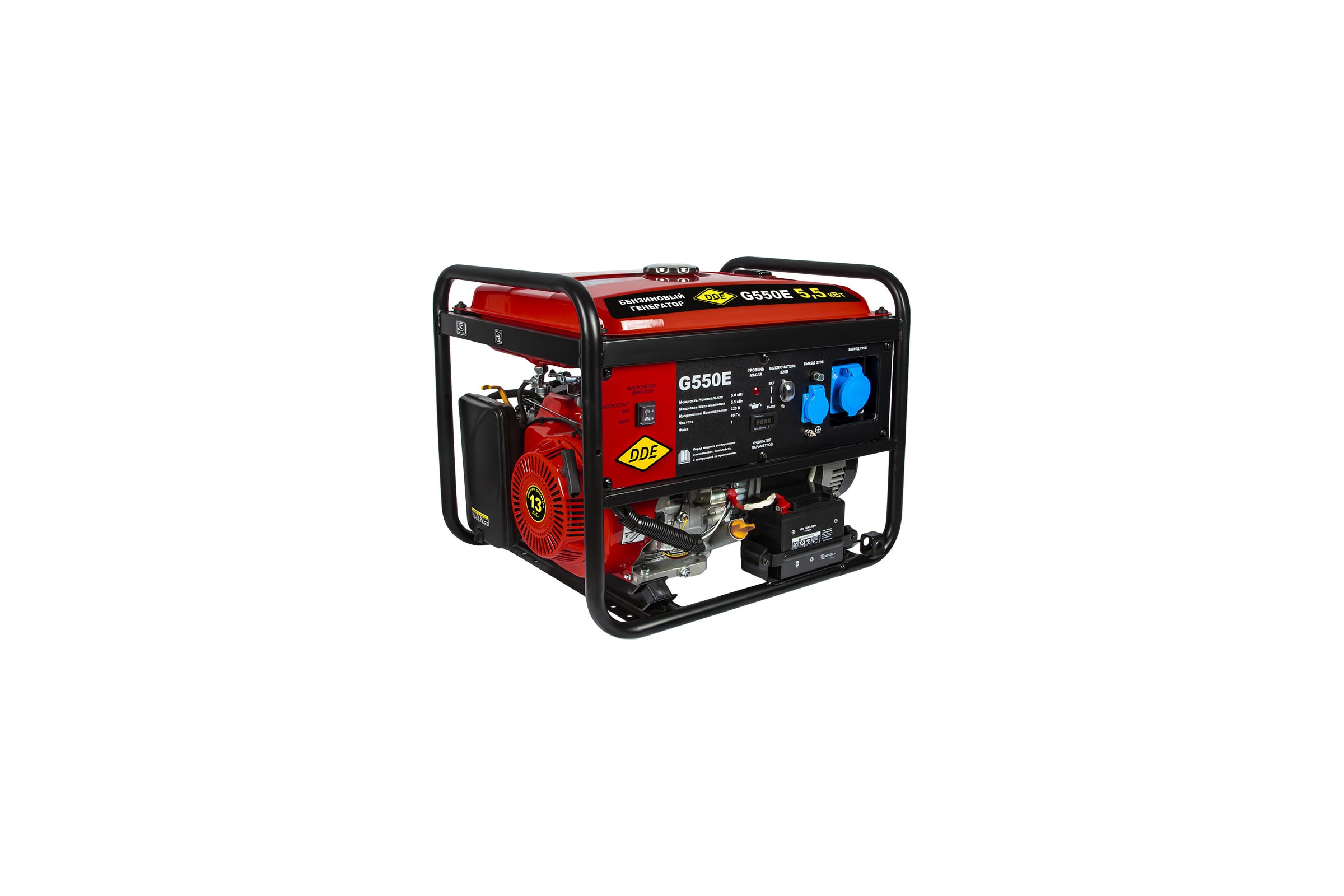 Бензиновый генератор DDE G550E 917-415