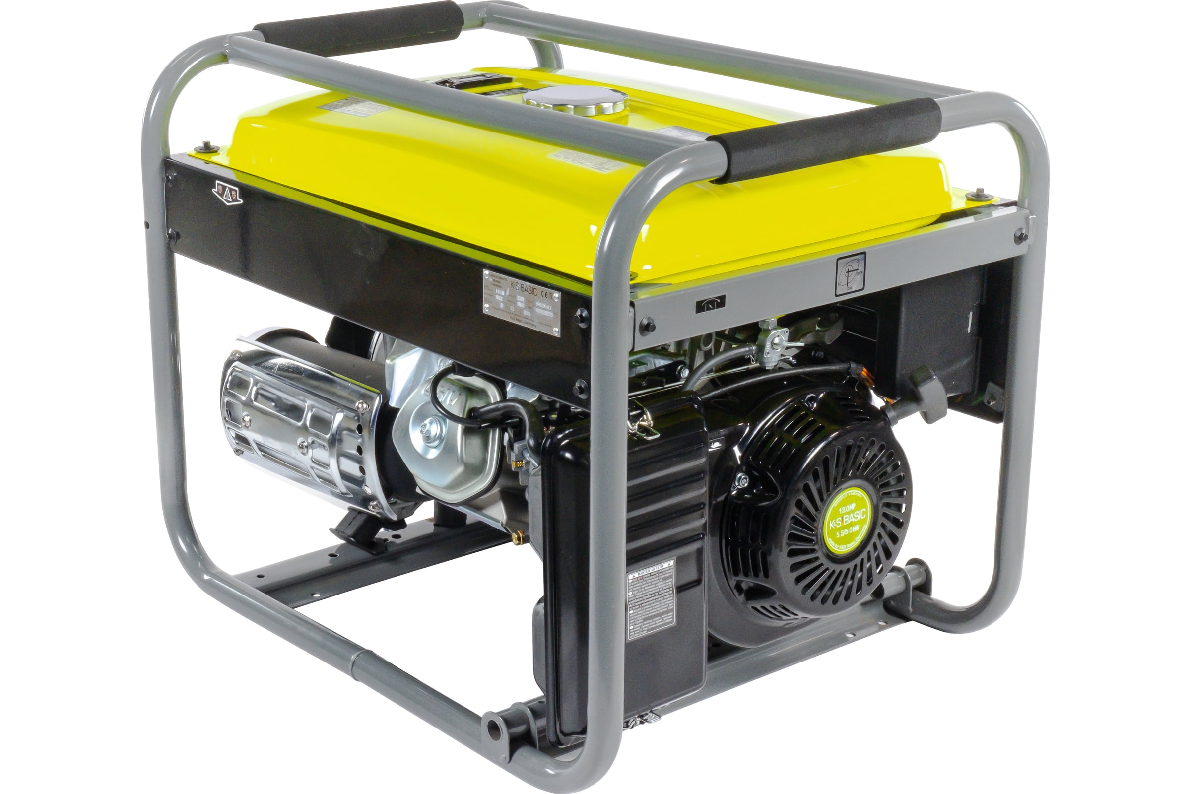 Бензиновый генератор K&S BASIC KSB 6500C - изображение 6
