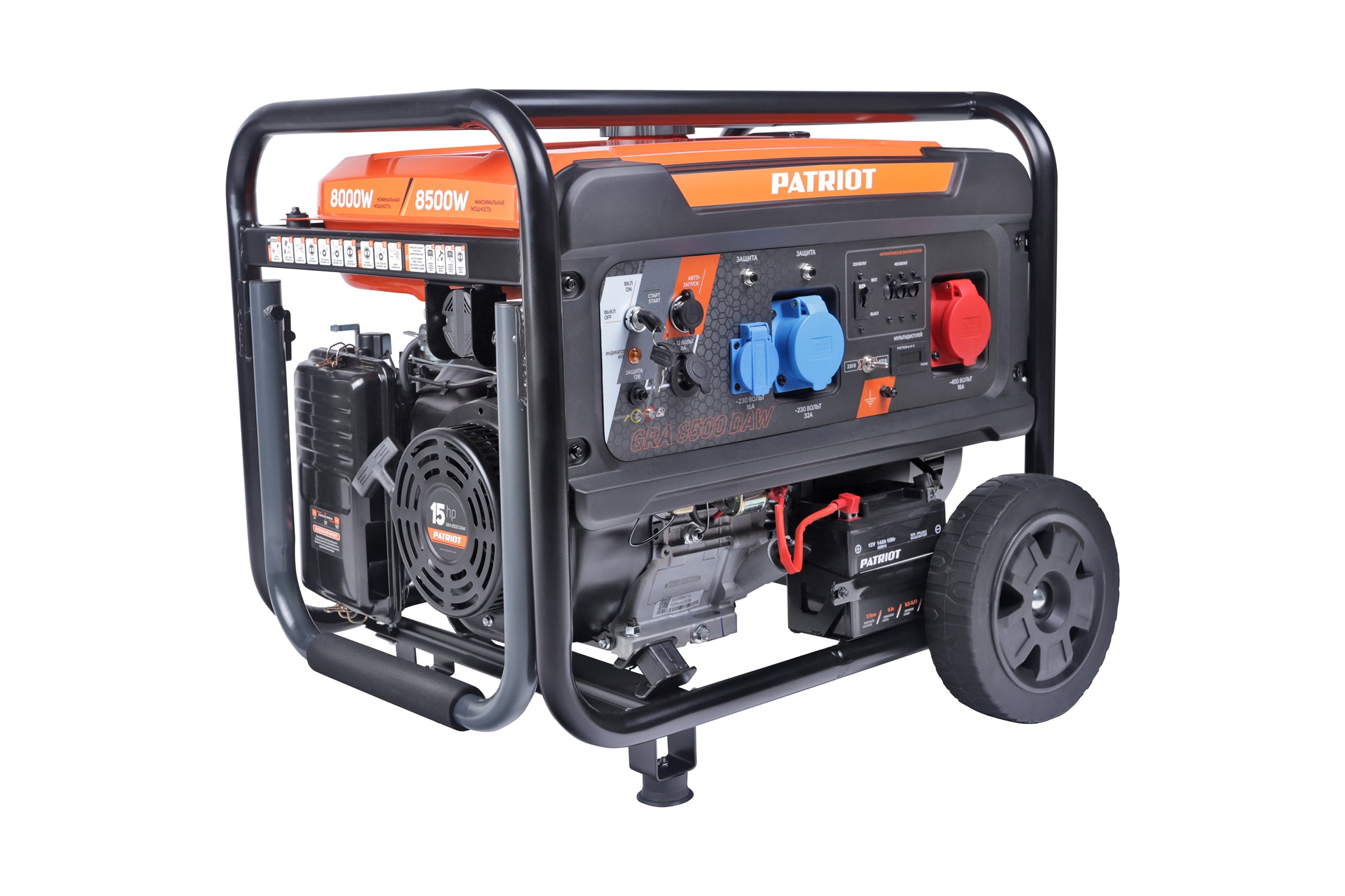 Бензиновый генератор Patriot GRA 8500DAW 472102183