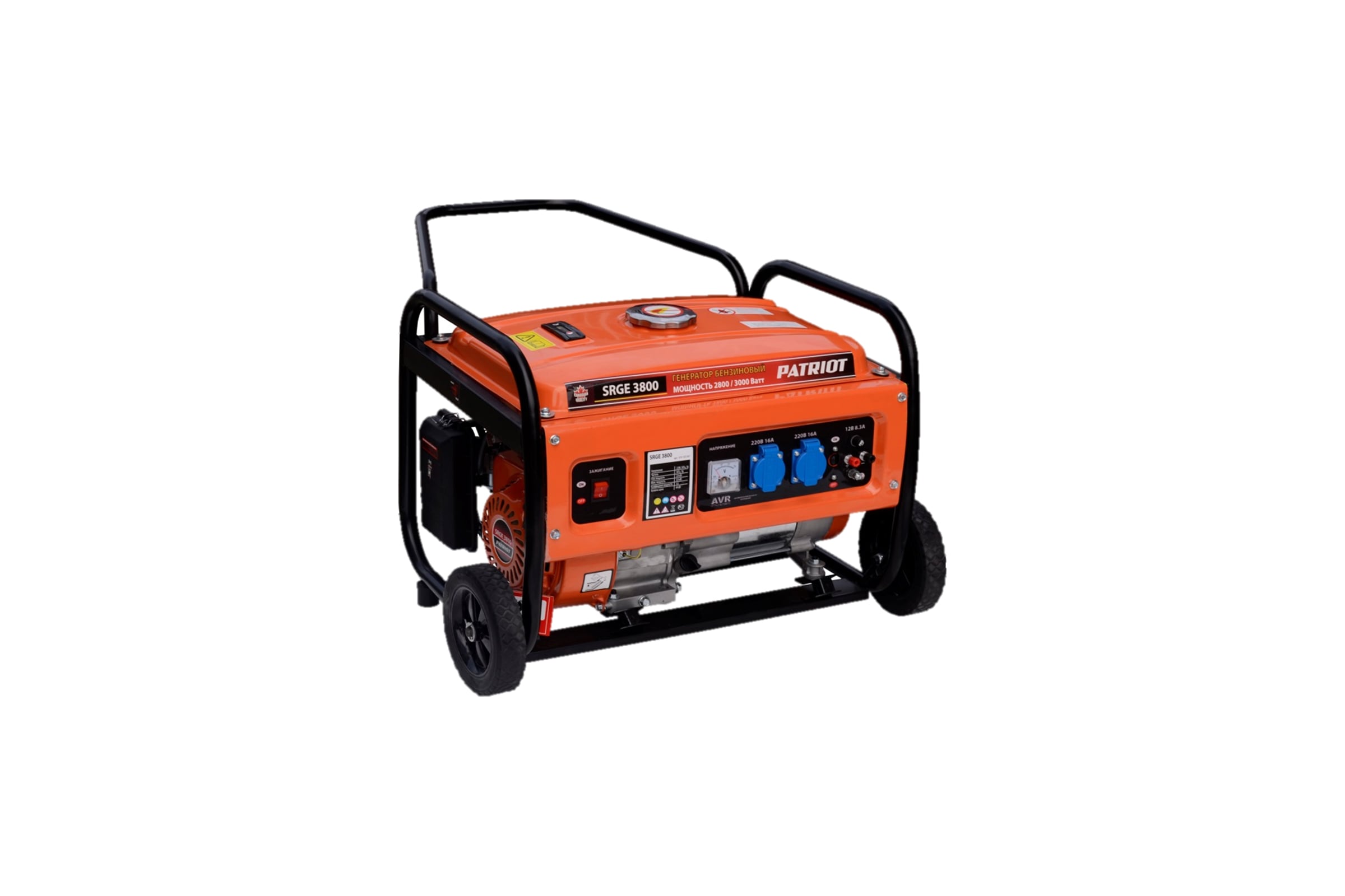 Бензиновый генератор PATRIOT SRGE 3800 474103047
