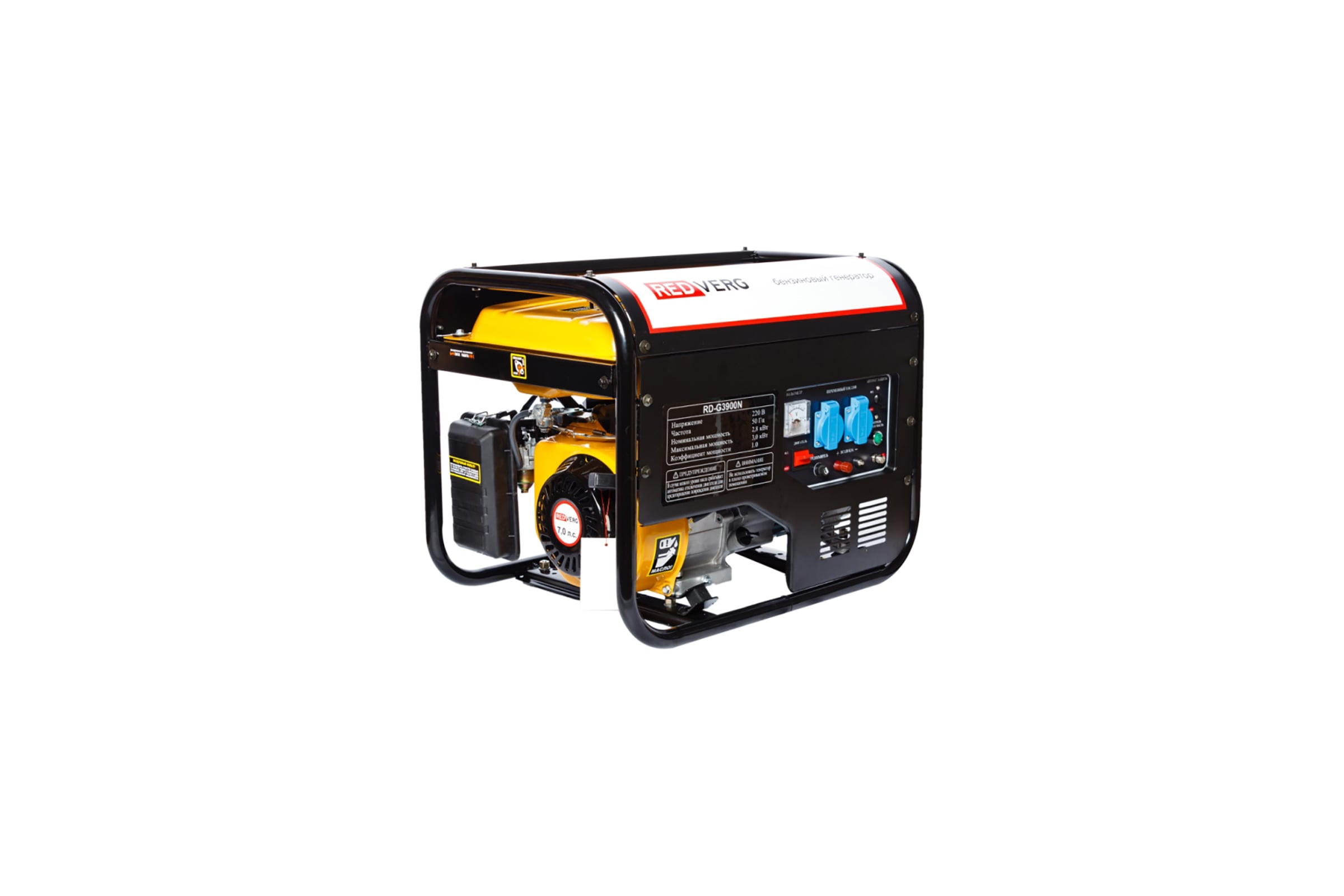 Бензиновый генератор REDVERG RD-G3900N 5024808