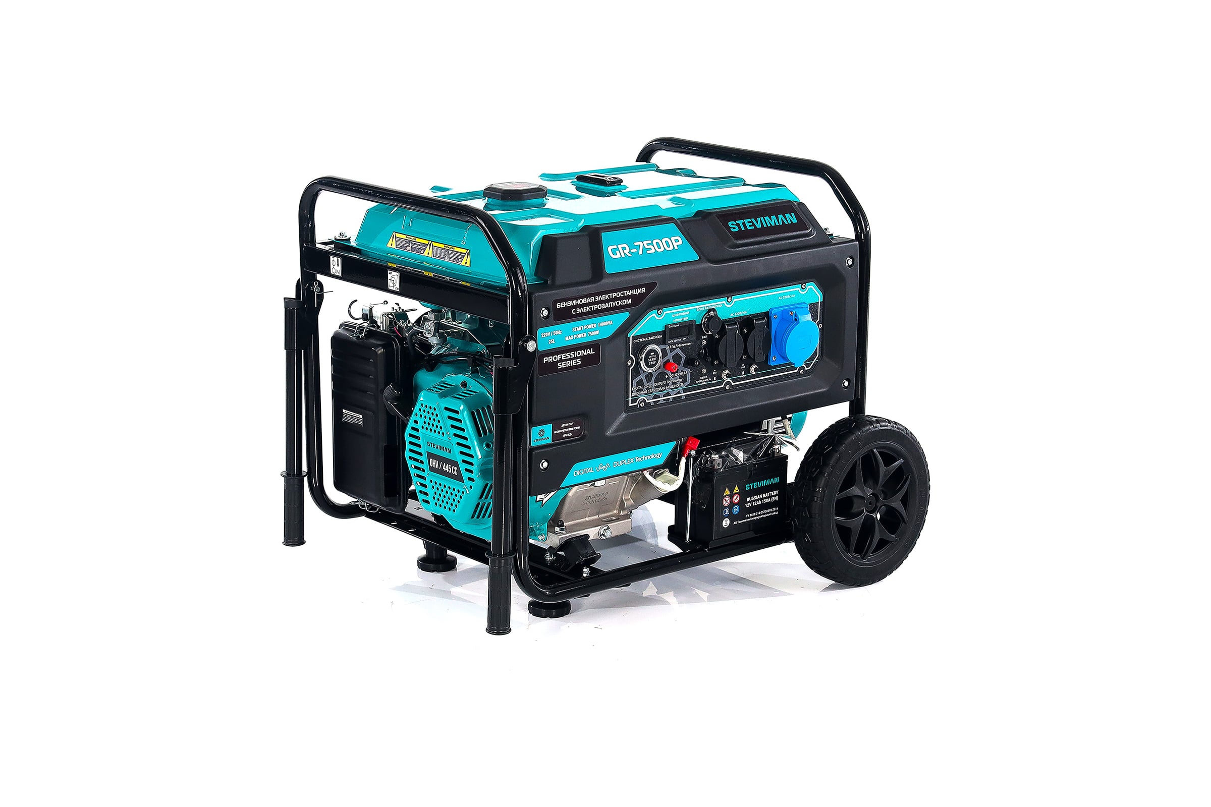 Бензиновый генератор STEVIMAN GR-7500P