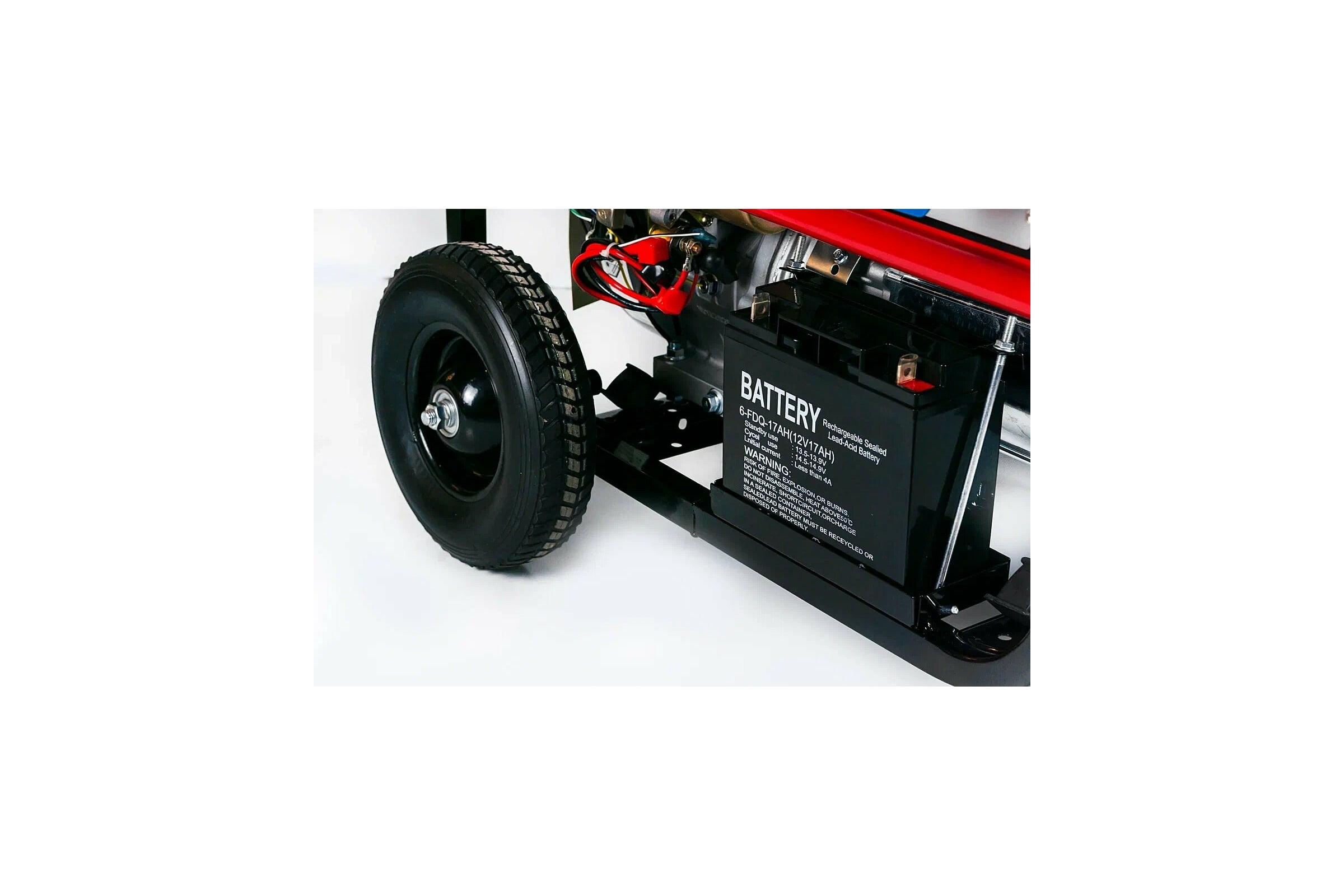 Бензиновый генератор WorkMaster БГ-9500E2 - изображение 4