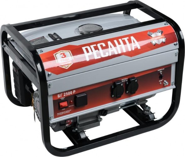 Бензогенератор Ресанта БГ 2500 Р 64/1/50