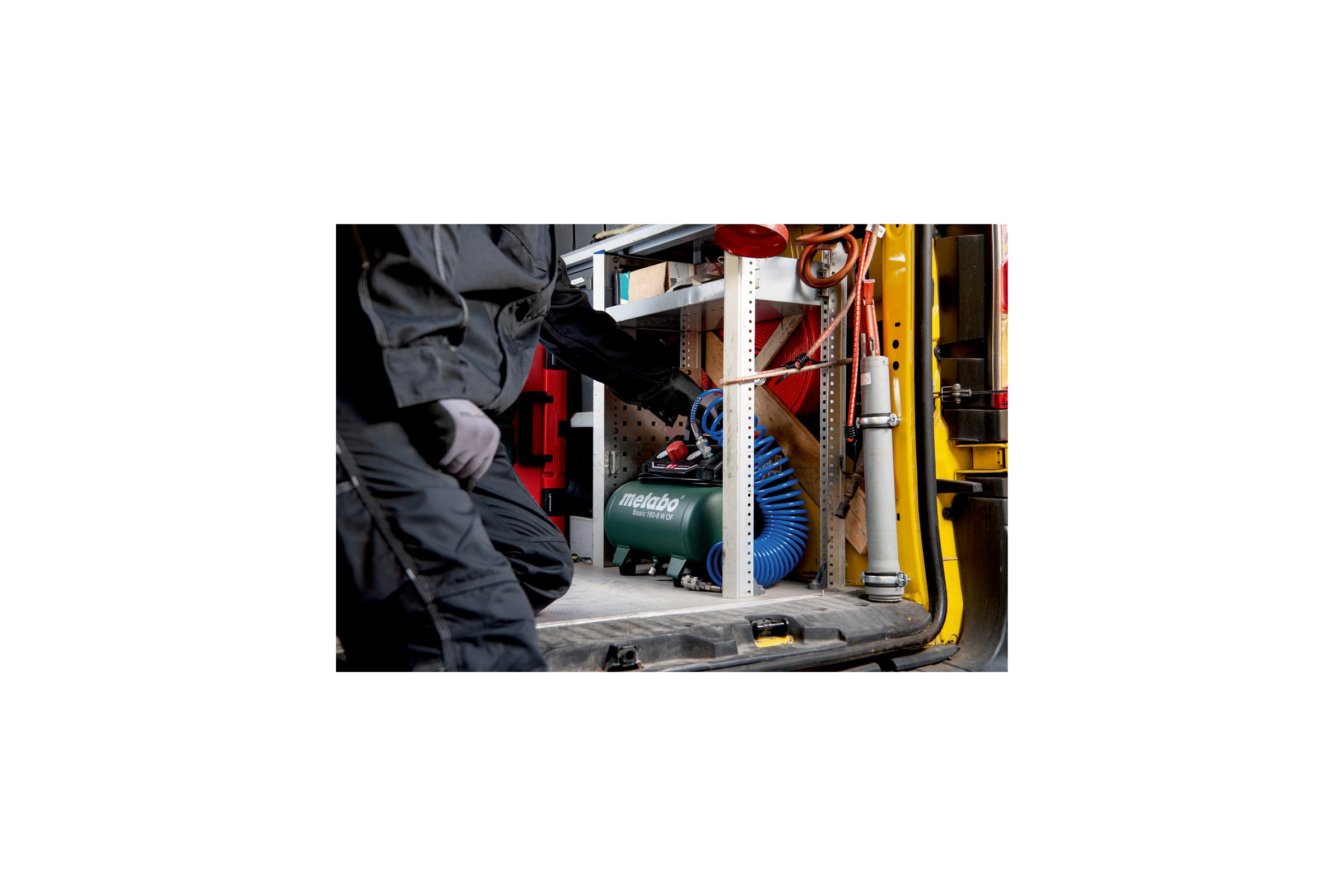 Безмасляный компрессор Metabo Basic 160-6 W OF 0.9 кВт, 6 л 601501000 - изображение 4