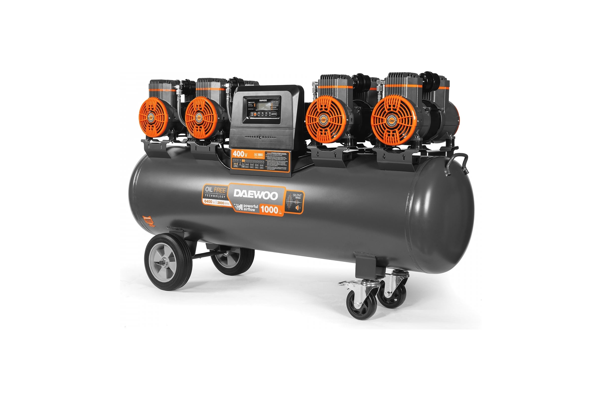 Безмасляный компрессор высокой производительности DAEWOO DAC 1000S