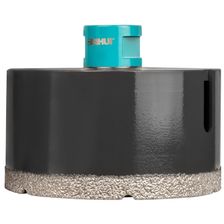 Коронка алмазная по керамограниту BIHUI вакуумная пайка 105мм DBDF105 - изображение 2