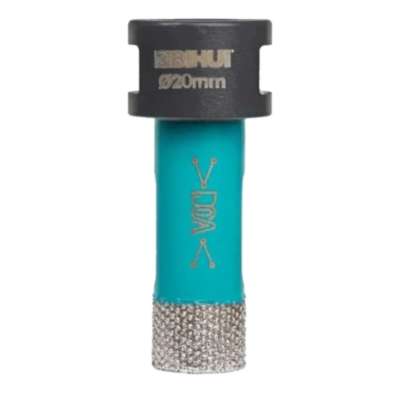 Коронка алмазная для плитки и камня BIHUI вакуумная пайка точной формы 20 мм DBDB20