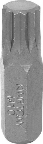 Бита для заворачивания KING TONY SPLINE M5, 10 мм, L - 80 мм 168005M 168005M