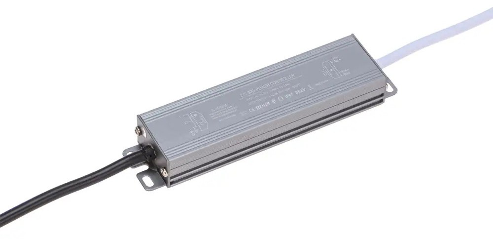 Блок питания REXANT 12В, 60Вт IP67 с проводами, влагозащищенный 200-1000