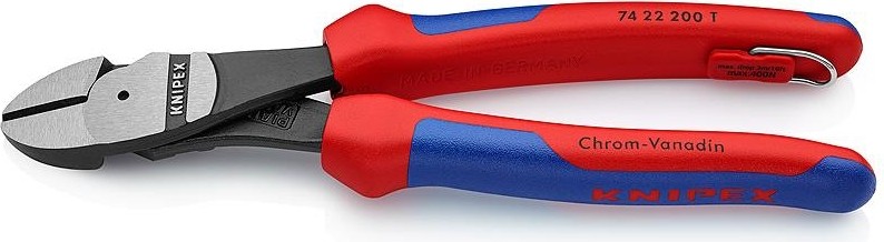 Бокорезы диагональные силовые KNIPEX 7422200T 200 мм KN-7422200T