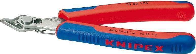 Бокорезы для электроники KNIPEX 7803125 125 мм KN-7803125