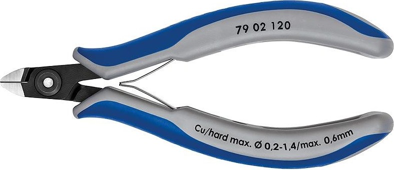 Бокорезы для электроники прецизионные KNIPEX 7902120 120 мм KN-7902120