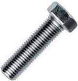 Болт  М 5 х 20 DIN933 оцинкованный A01000502030507