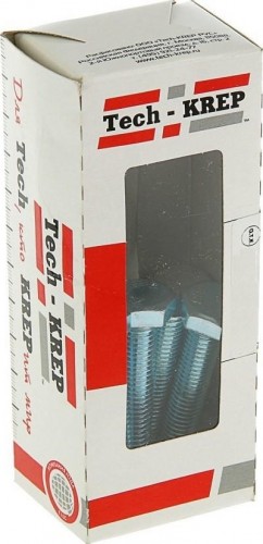 Болт Tech-KREP М10 х120 (уп. 10 шт.) DIN933 оцинкованный 126518