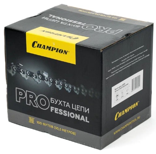 Бухта цепи CHAMPION PRO 0,325"-1,3-1880зв. (20BP) B050-BP100RPRO B050-BP100RPRO