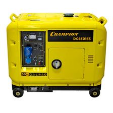 Генератор дизельный Champion DG6501ES в кожухе - изображение 4