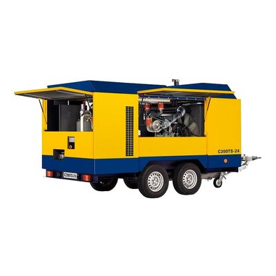 Передвижной дизельный винтовой компрессор CompAir C200TS-24 - изображение 8