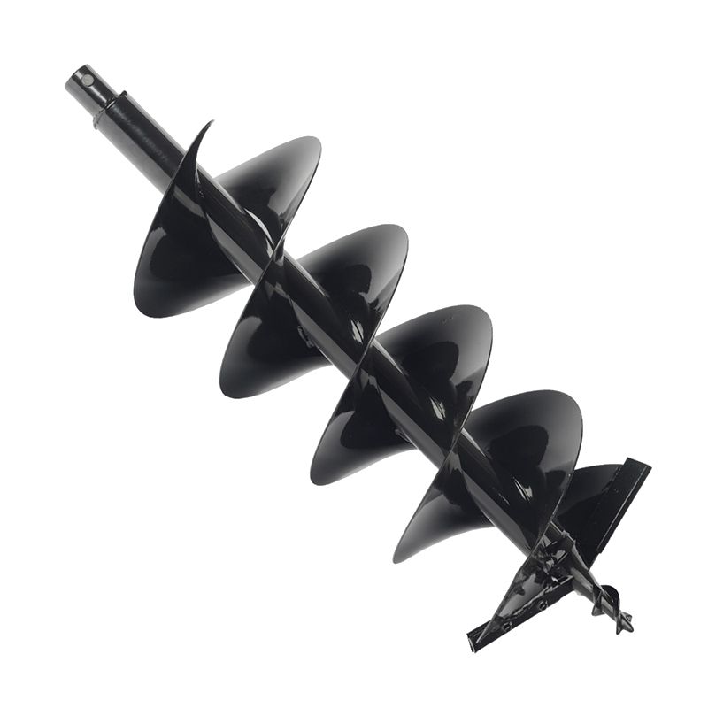 Шнек двухзаходный D 250B для грунта к бензобуру со сменными ножами