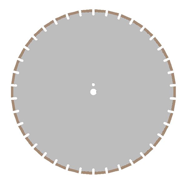 Алмазный диск НИБОРИТ Шамот d 650×25,4