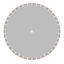 Алмазный диск НИБОРИТ Шамот d 650×25,4 - изображение 2