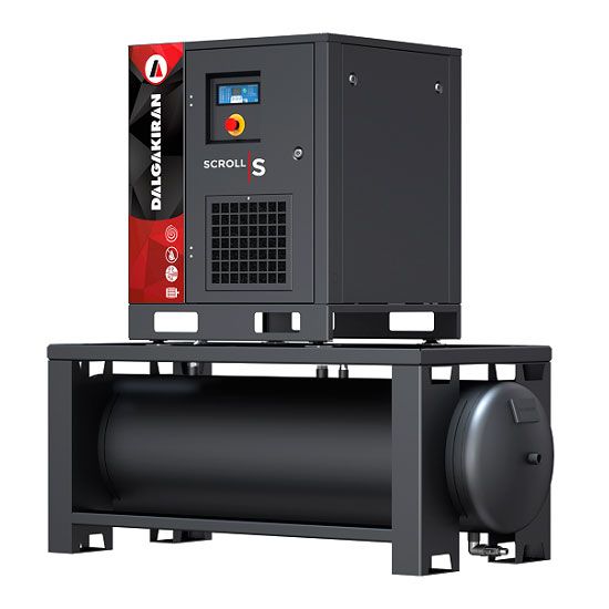 Компрессор спиральный DALGAKIRAN DS 11-8-500 (2x5,5)