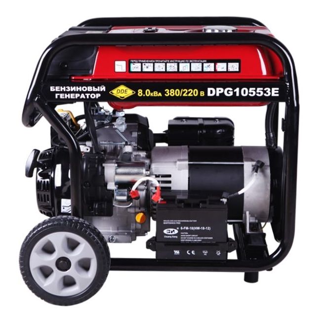 Генератор бензиновый DDE DPG10553E - изображение 4