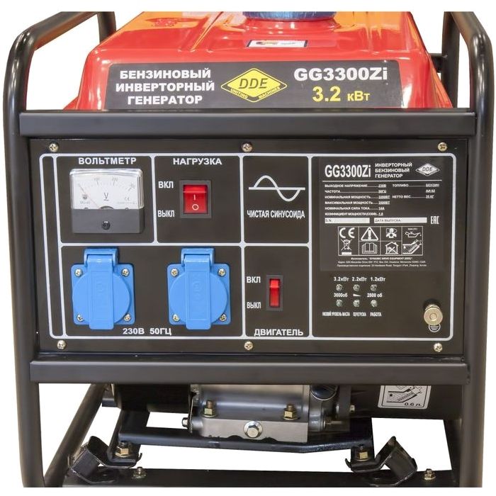 Генератор бензиновый инверторного типа DDE GG3300Zi - изображение 5