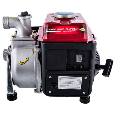 Мотопомпа бензиновая грязевая DDE PTR80K - изображение 6