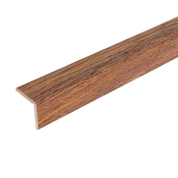 Угол МДФ внутренний DEKOR PANEL 24x24x2600 мм цвет бергамо