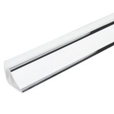 Плинтус ПВХ потолочный DEKOR PANEL Софитто серебро 3000 мм - изображение 2