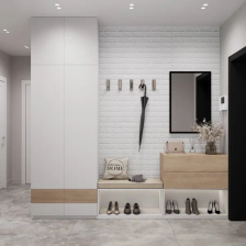 Листовая панель ПВХ самоклеящаяся мягкая DEKOR PANEL 3D кирпич белый 770x700x4 мм 0.539 м2 - изображение 10