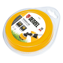 Леска для триммера Denzel круглая 2 ммх15 м, блистер Flex cord - изображение 5