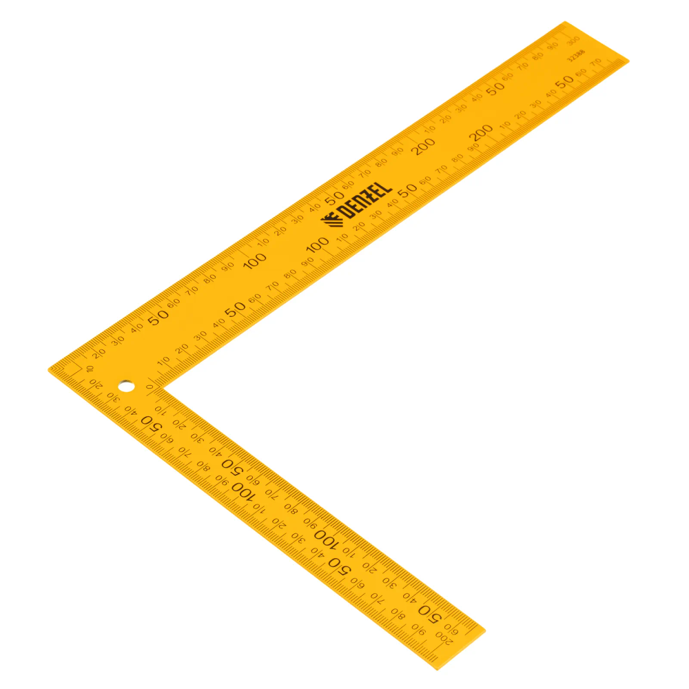 Угольник стальной Denzel 200х300 мм