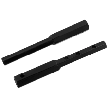 Удлинители осей  Denzel 23 мм / круг 30 мм, длина 290 мм, комплект 2 шт - изображение 2