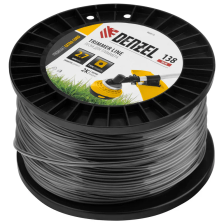 Леска для триммера Denzel двухкомпонентная квадрат, 2,7ммх138м, на DIN катушке EXTRA CORD - изображение 6