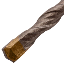 Бур по бетону DENZEL двойная спираль, три пылеотводящие кромки, 5 x 160 мм - изображение 8