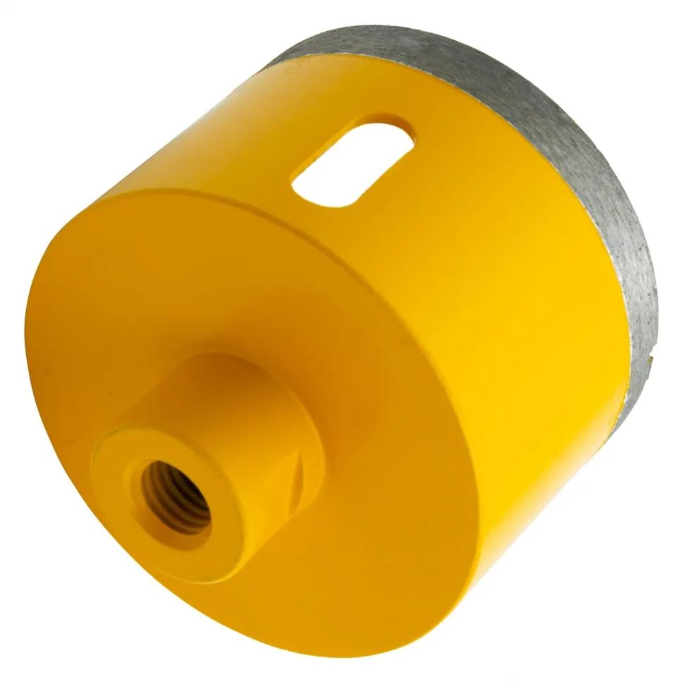 Сверло алмазное по керамограниту Denzel 82 мм, мокрая резка М14 - изображение 2