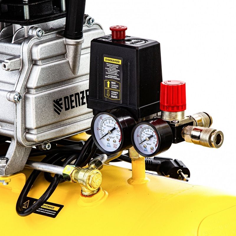 Компрессор воздушный Denzel DC1700/50 - изображение 5