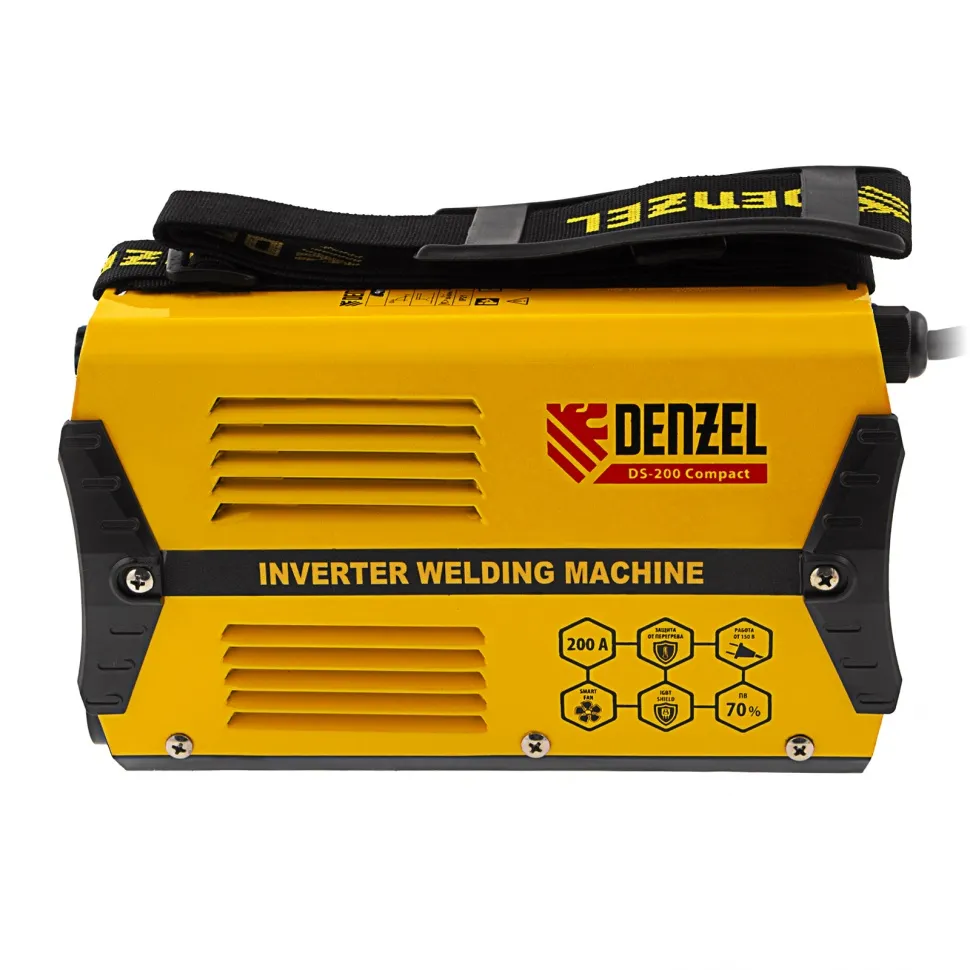 Аппарат инверторный дуговой сварки Denzel DS-160 Compact, 160 А, ПВ 70%, диаметр электрода 1.6-3.2 м - изображение 4