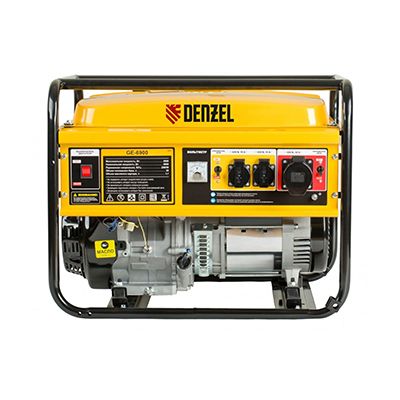 Генератор бензиновый Denzel GE 4500 - изображение 5
