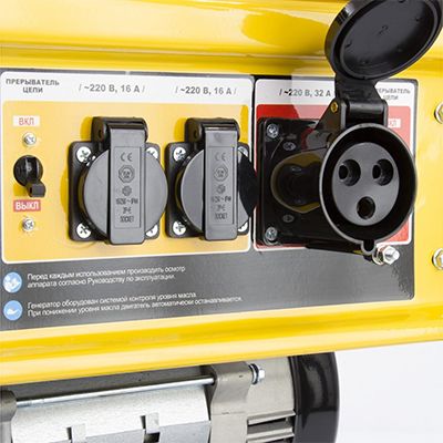 Генератор бензиновый Denzel GE-6900 - изображение 2